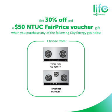 City Energy Timer Gas Hobs