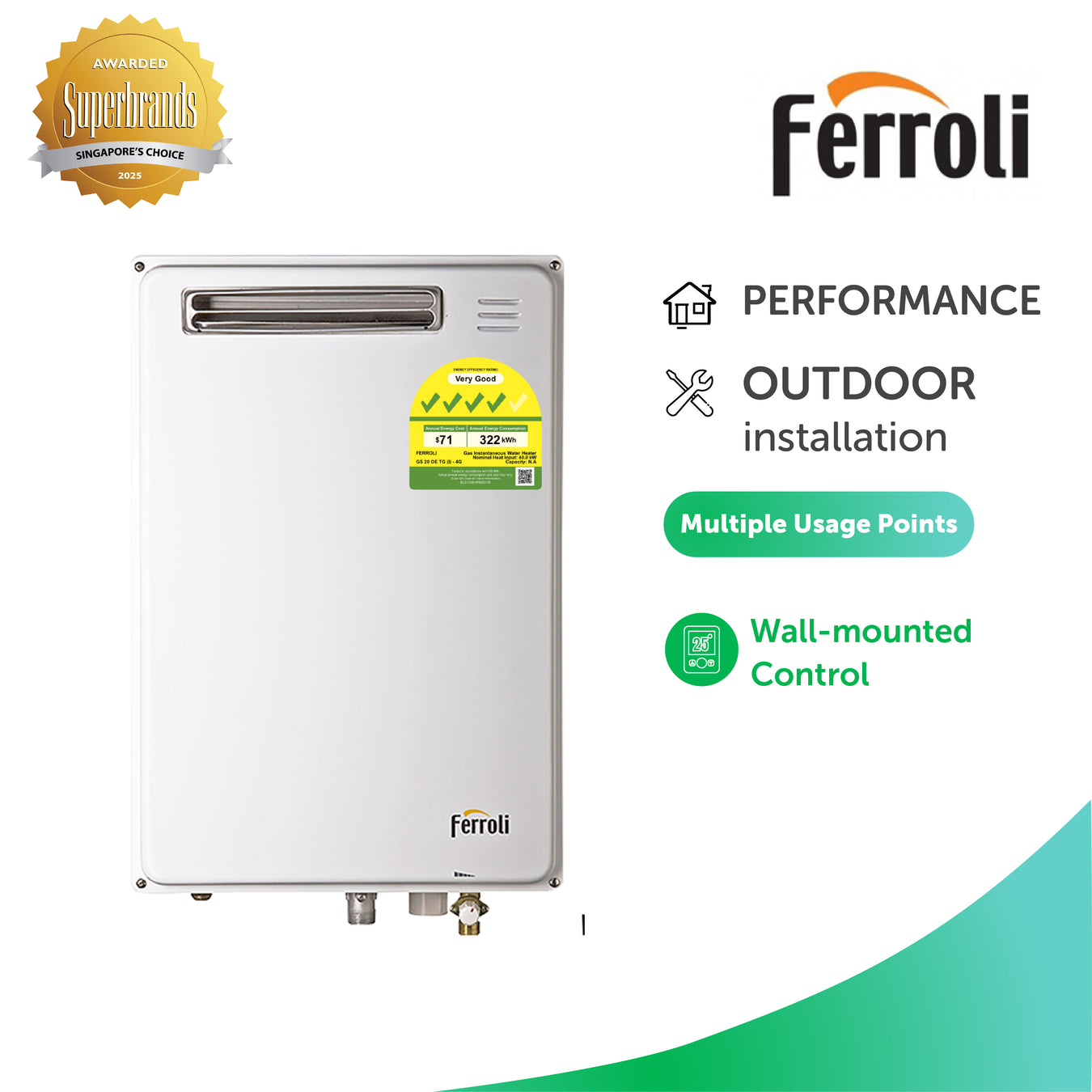 Water Heater - Ferroli