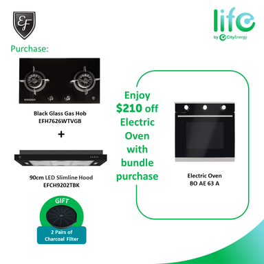 EF Lite: Purchase Gas Hob and Cooker Hood