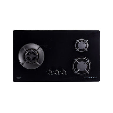 FH-GS5030 SVGL TG  Gas Hob with 3 Different Burner Size