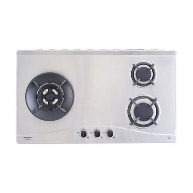 FH-GS5030 SVSS TG Gas Hob with 3 Different Burner Size