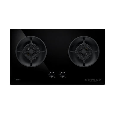 FH-GS6520 SVGL TG  Gas Hob with 2 Burners