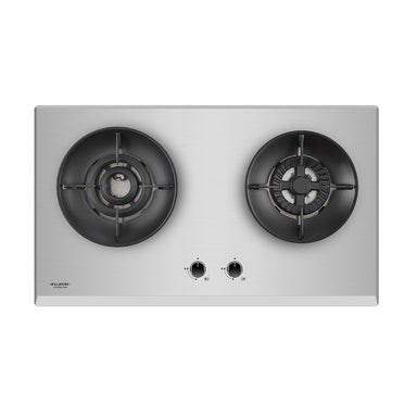 FH-GS7020 SVSS TG 2 Burners Gas Hob with 1 Double Inner Flame Burner