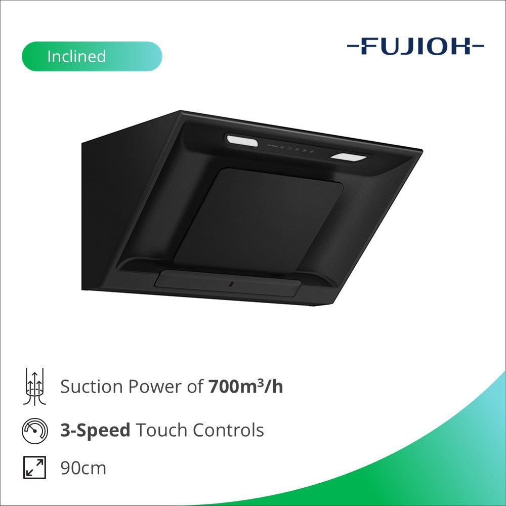 FR-SC2090 V XBK Inclined Design Cooker Hood — City Energy Pte. Ltd