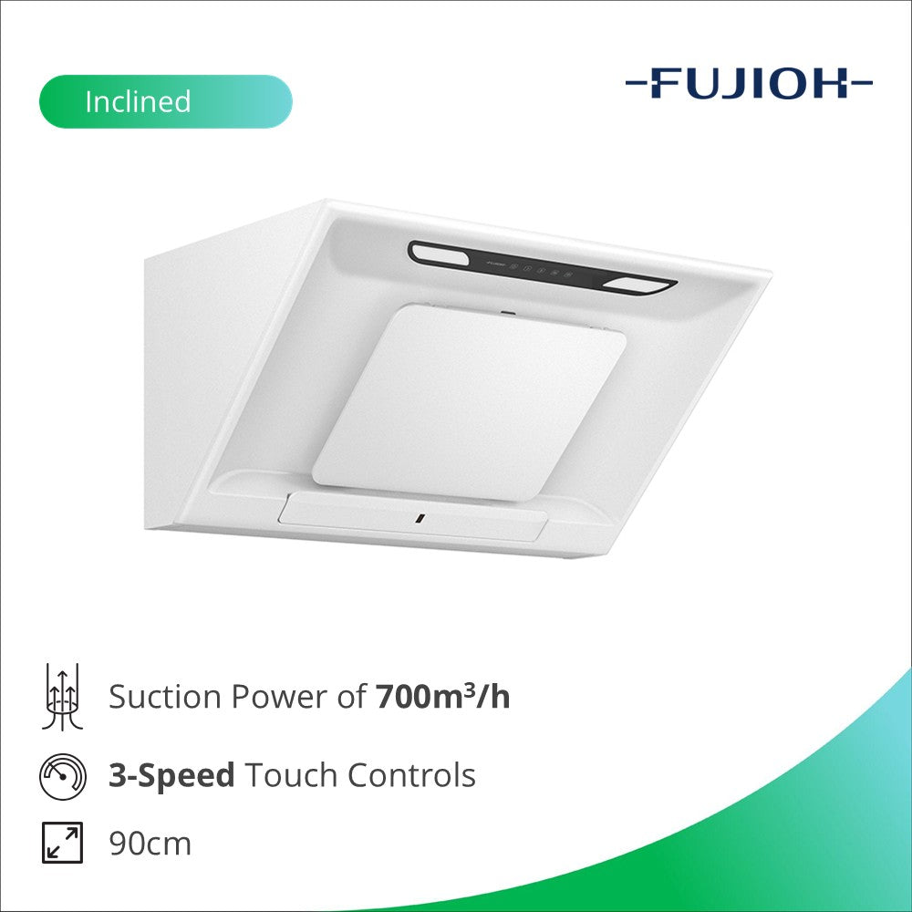 good hood works ①CLASSIC PRO Wall-Mounted Inclined Kitchen Cooker Hood | HWS6 GLAD - OBRO
