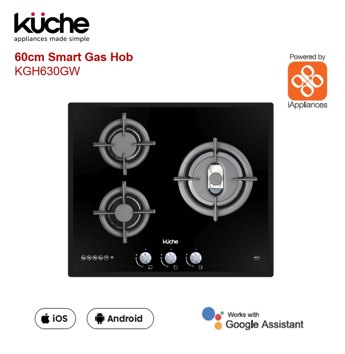 Küche Smart Bundle: Pick Any Hob + Hood + Gas Water Heater PWP Robot Vacuum Cleaner