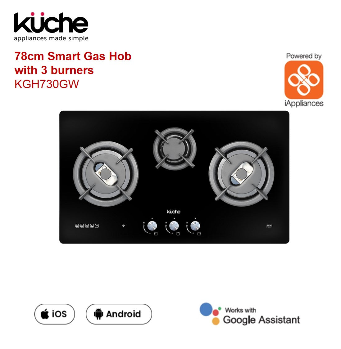 Küche Smart Bundle: Pick Any Hob + Hood + Gas Water Heater + Dryer