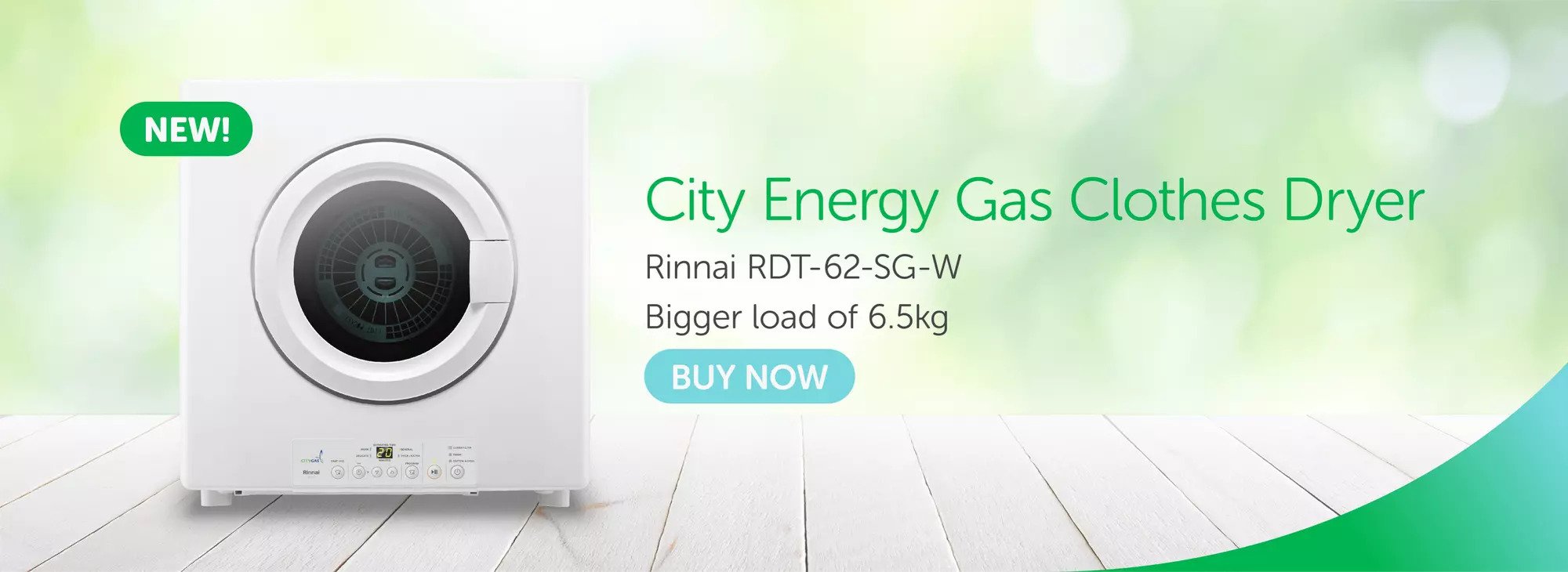 Gas Clothes Dryer by city energy life