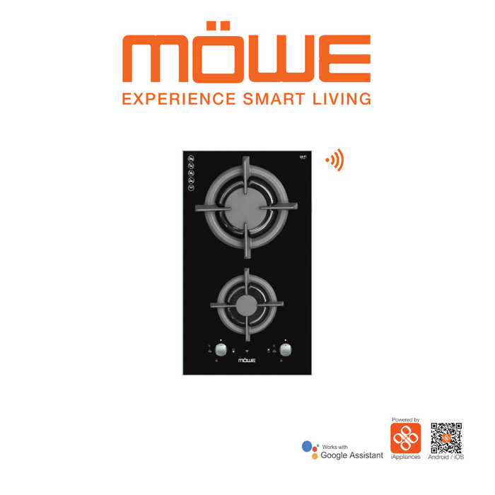Möwe Smart Home Bundle: Pick Any Hob + Hood + Gas Water Heater + Dryer