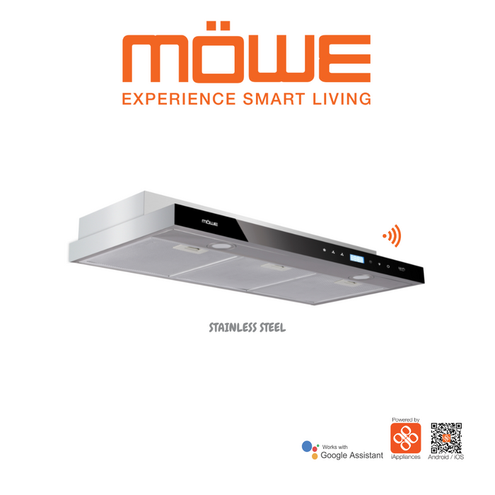 Möwe Smart Home Bundle: Pick Any Hob + Hood + Gas Water Heater + Dryer