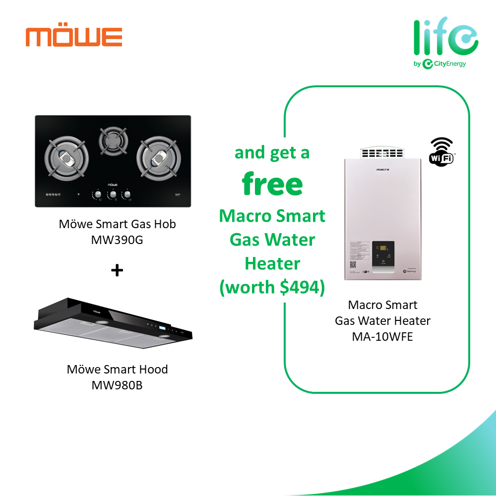 Buy Möwe BTO Smart Kitchen Package - 78cm/90cm Gas Hob and 90cm
