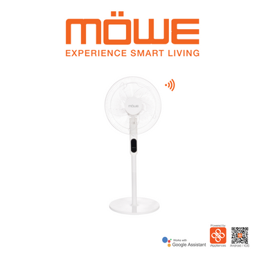 MW910F 16" Standing Fan with Remote / Wi-Fi