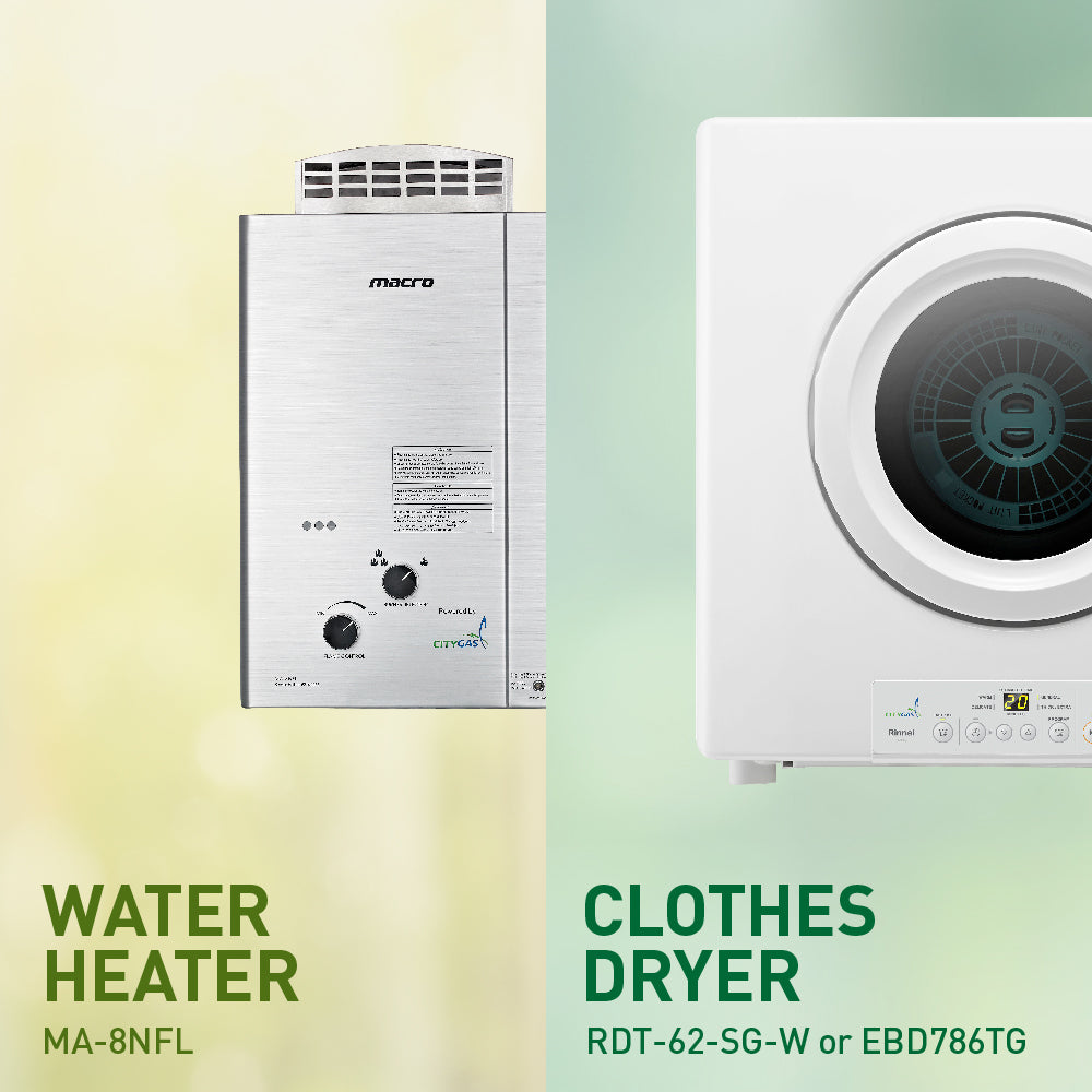 Buy Rinnai x Macro MA-8NFL Gas Clothes Dryer in Singapore City