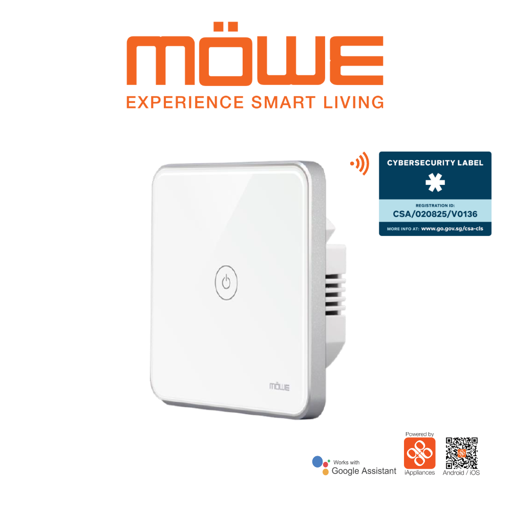 MW715W Wifi Water Heater Switch: Touch — City Energy Pte. Ltd. (as Trustee  of City Energy Trust)
