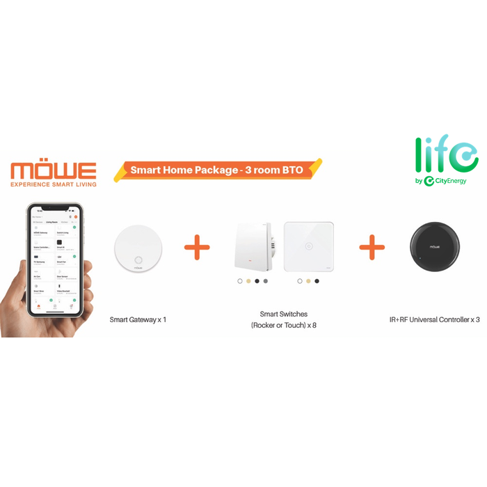 Smart Home Package - 3 room BTO